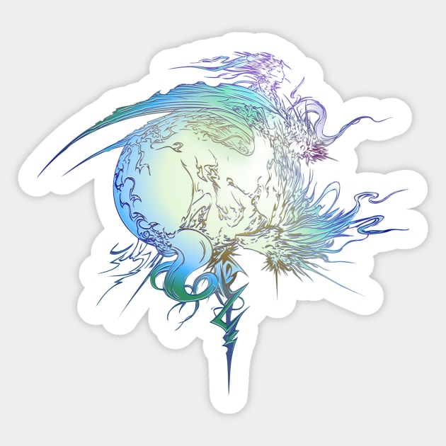 Final Fantasy XIII Artwork Sticker by Scala Ad Astra Forum